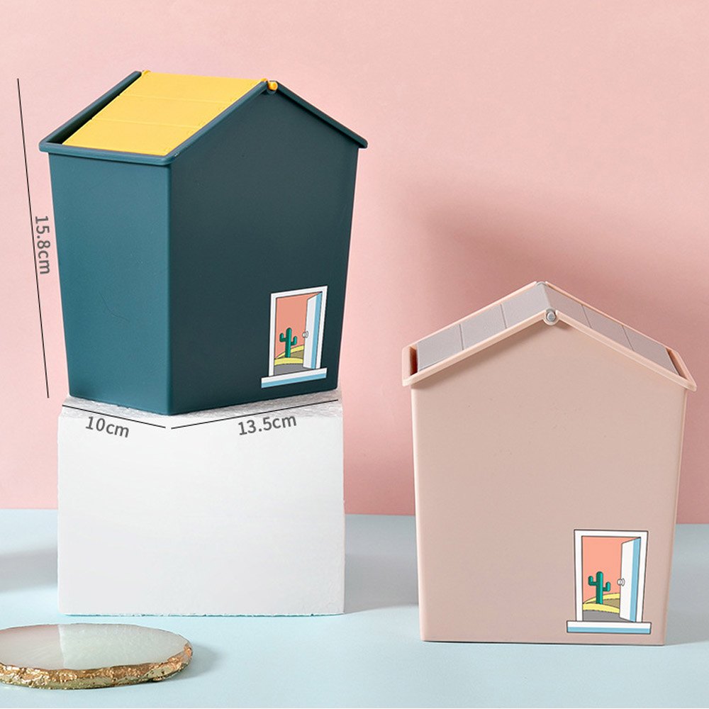 Cool Gift, Mini Dustbins Modern Trash Can, Available in Different Colors
