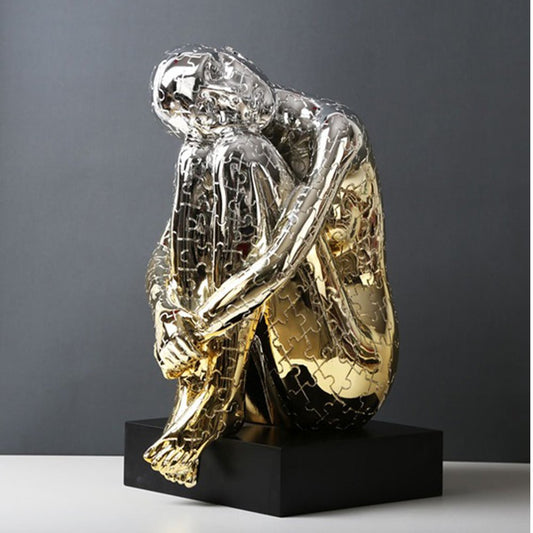 Cool Gift, Puzzle Sculpture Statue