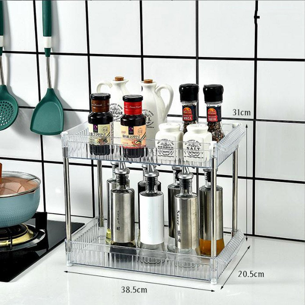 Cool Gift, Rectangle Bathroom & Kitchen Shelf, Available in Different Sizes