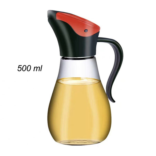 Cool Gift, Heavy-Duty Glass Oil Dispenser Bottle 500Ml