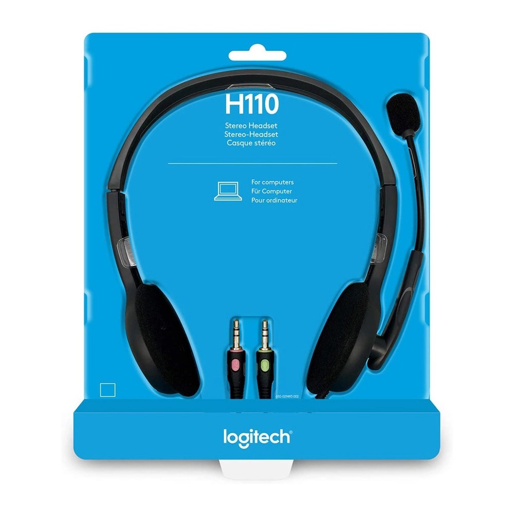 Logitech, Headset Wired Plug H110