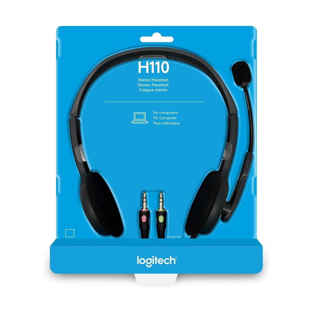 Logitech, Headset Wired Plug H110