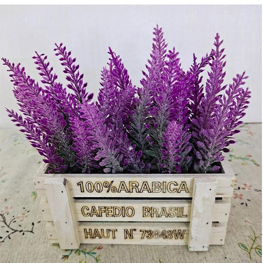 Cool Gift, Artificial Lavender Small Plant, Available in Different Colors