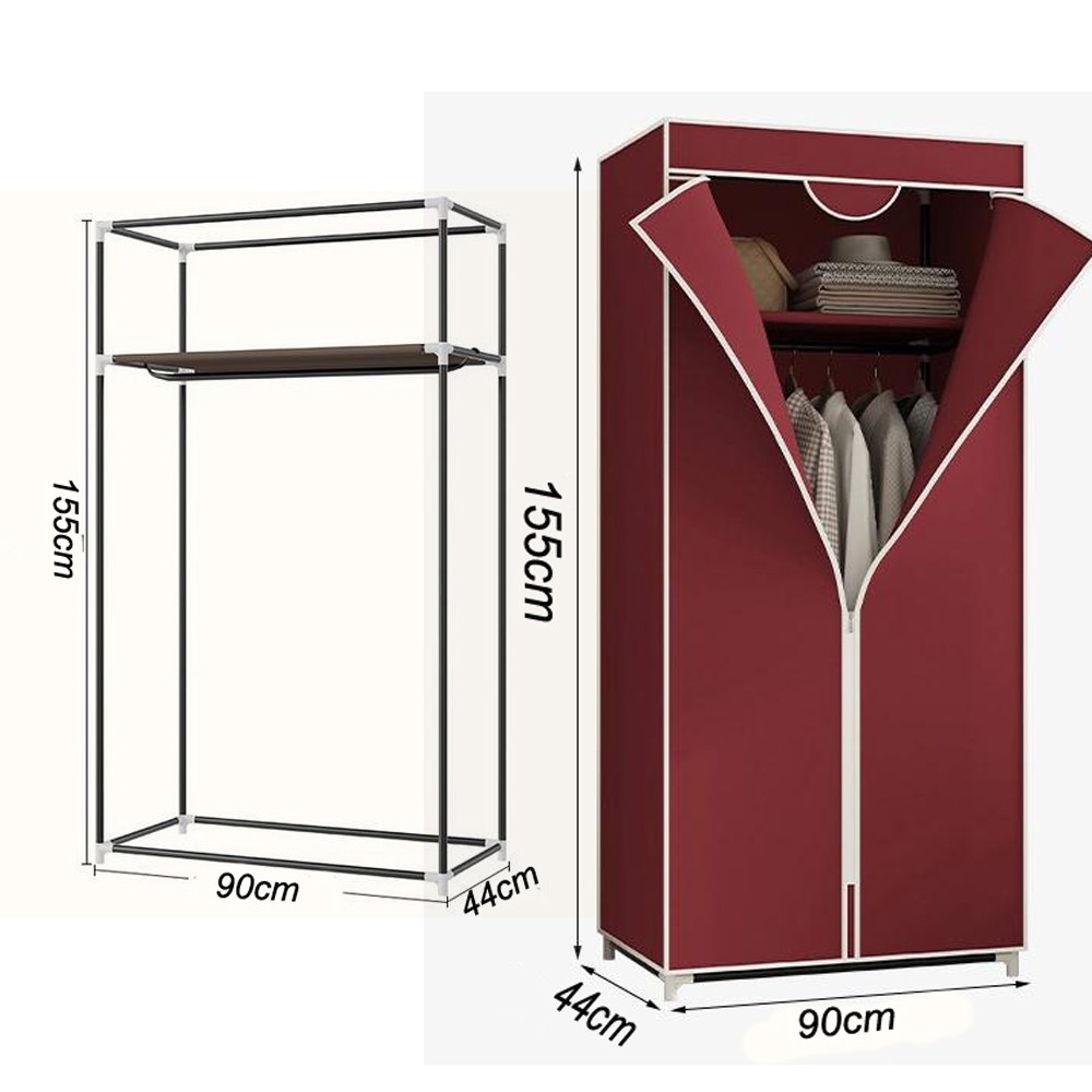 Cool Gift, 90cm Wardrobe Hanger 2 Layer, Available in Different Colors