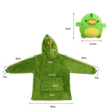 Cool Gift, Soft & Warm Pets Kids Foldable Hoodie With Large Pocket, Available in Different Colors