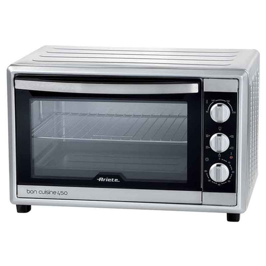 Ariete, Electric Oven 52L, Silver, Double Glass, Convection, 1800W, 986/1