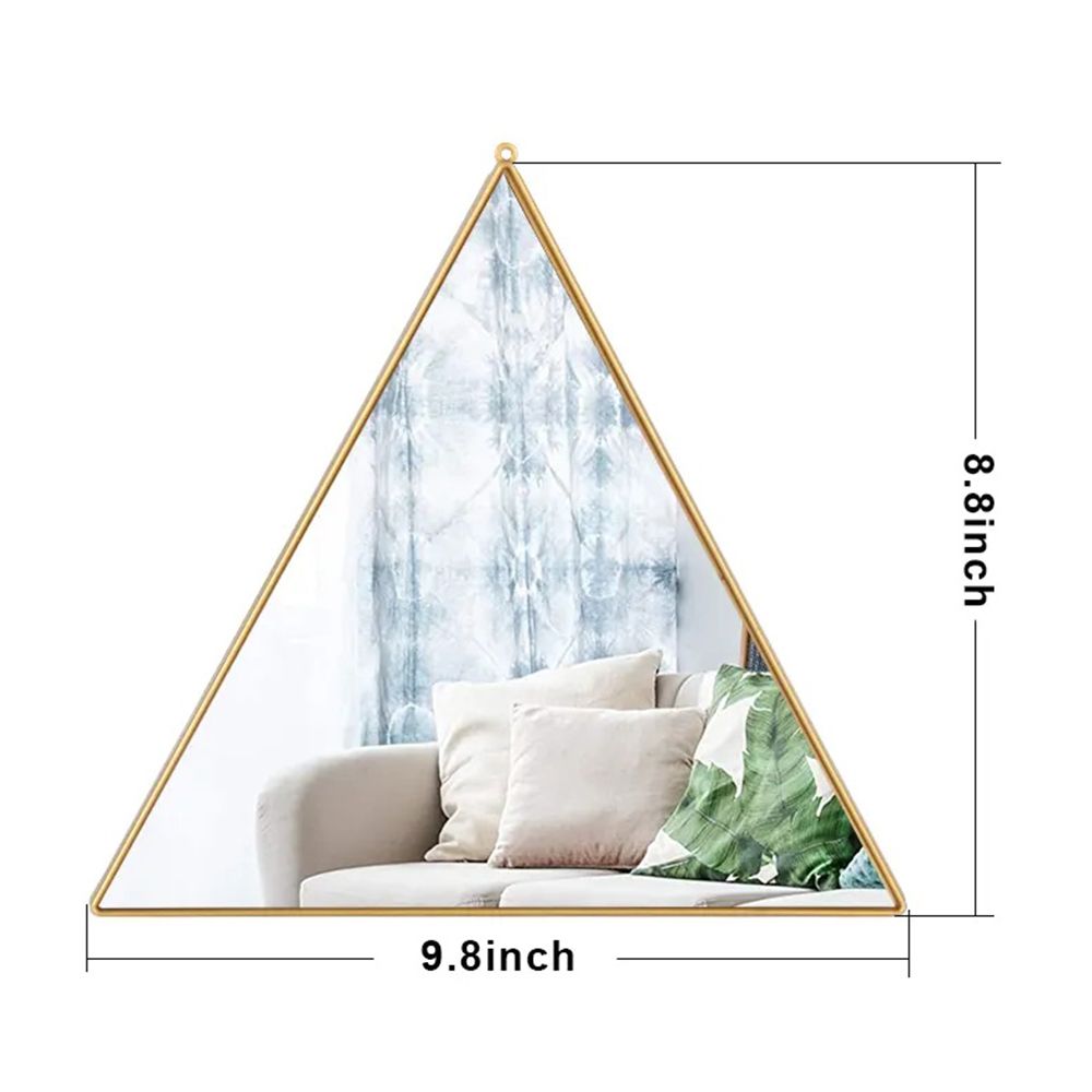 Cool Gift, Triangle Decorative Mirror Set of 3 HB-99-SJx3