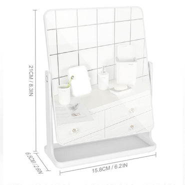 Sanitary, Bathroom Rectangle Mirror, Available in Different Colors