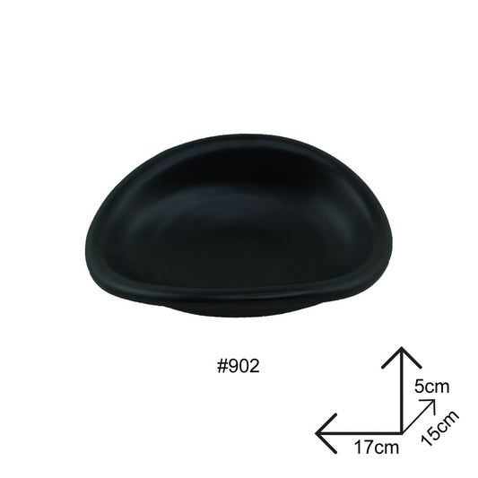 Cool Gift, Bowl Black Melamine Dinnerware