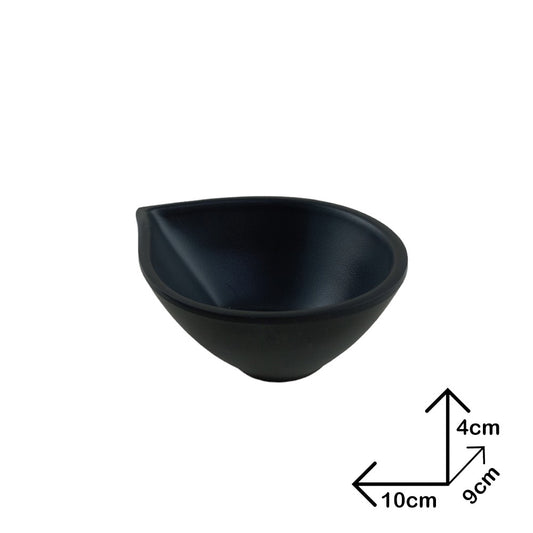 Cool Gift, Dip Black Melamine Dinnerware