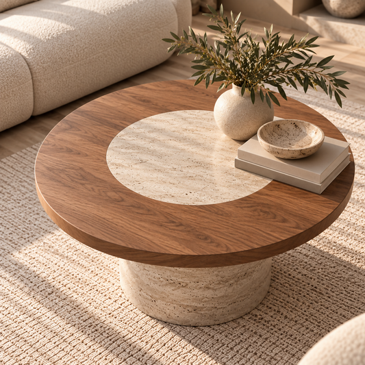Siena Oak & Stone Coffee Table | 513
