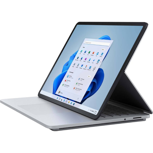 Microsoft, Surface Laptop Studio Platinum, 14.4-Inch, Intel Core I5-11300H, 16GB DDR5, 512GB SSD, W11H, 9WI-00001