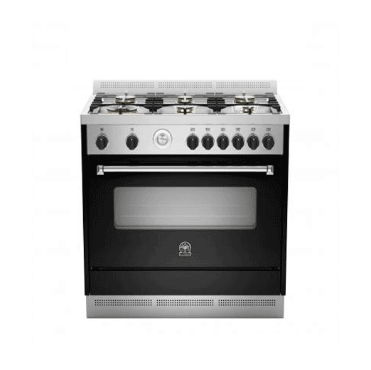 La Germania Cooker, Double Heat Surround, Full Safety Black