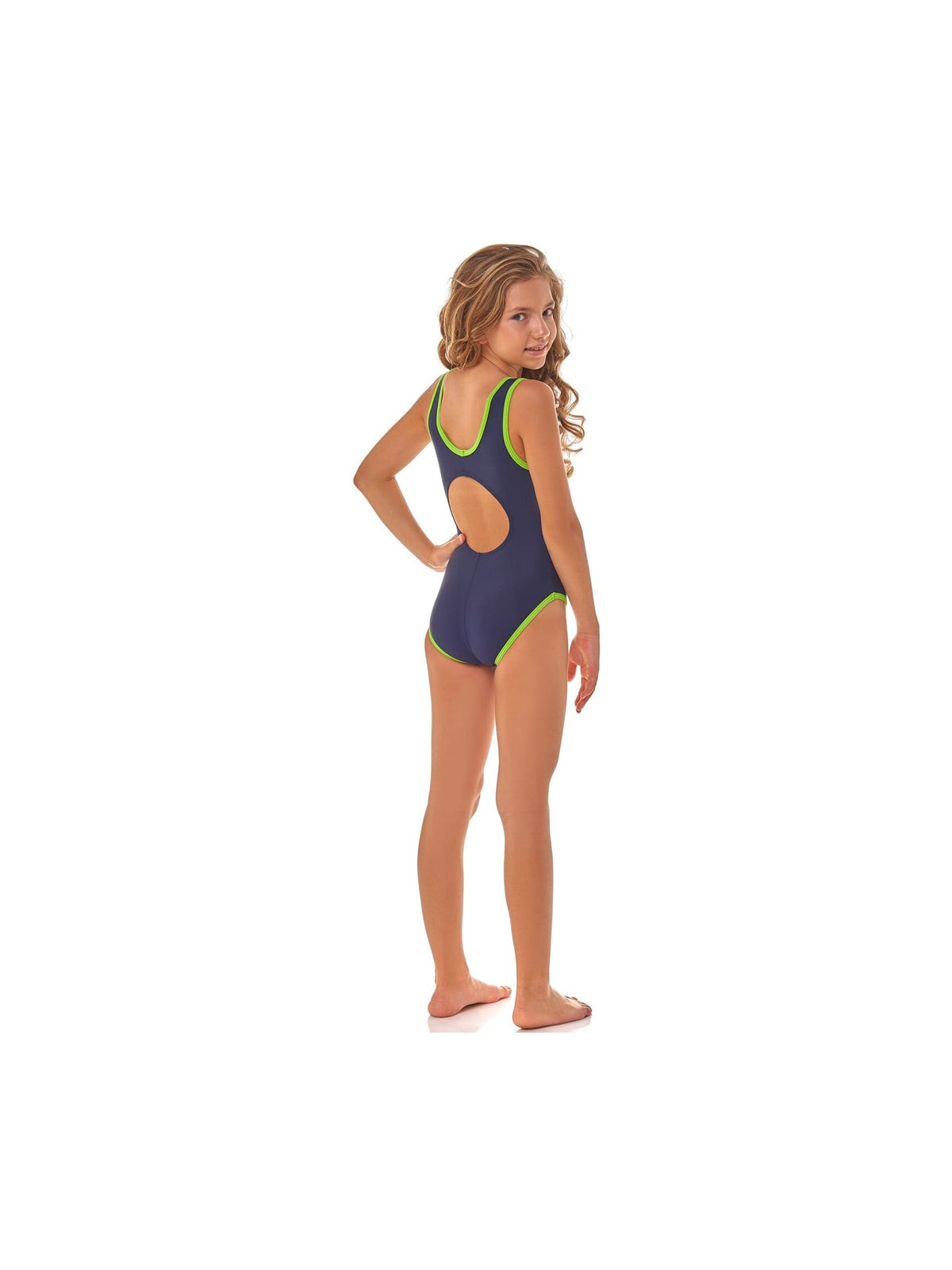 ZAGANO GIRLS SWIMSUIT Baya-blue