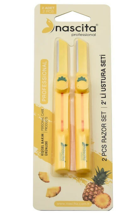Nascita Retractable Razors Pineapple Pack of 2