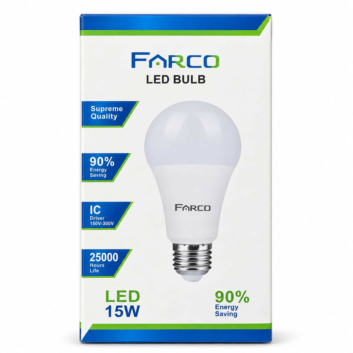 FARCO 15W LED Bulb – 4000K Neutral White