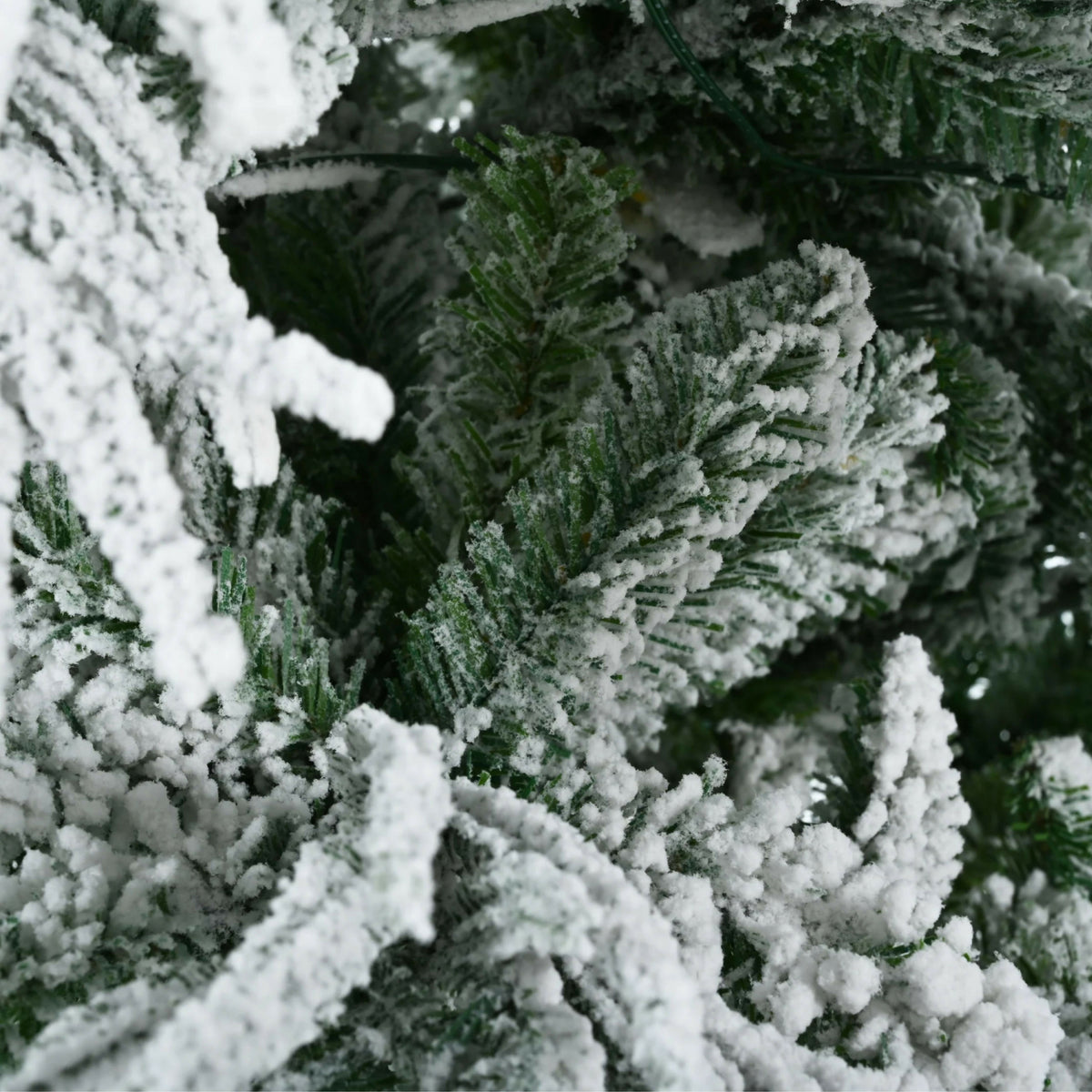 White Valley Christmas white long fings tree - 210cm 25251