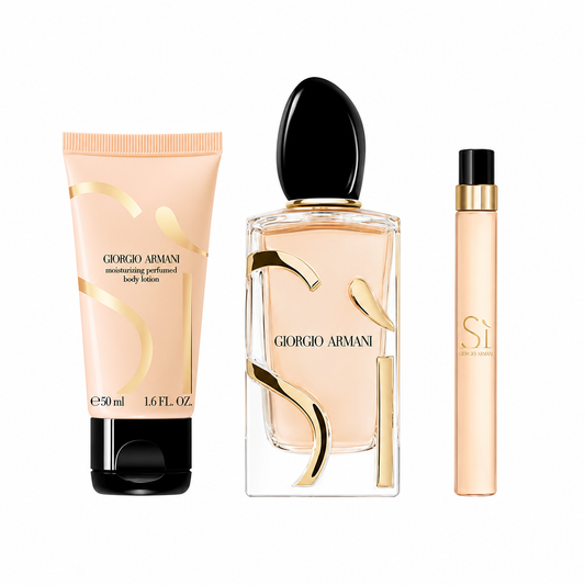 Giorgio Armani Sì Eau de Parfum 3-Piece Gift Set – 50ml