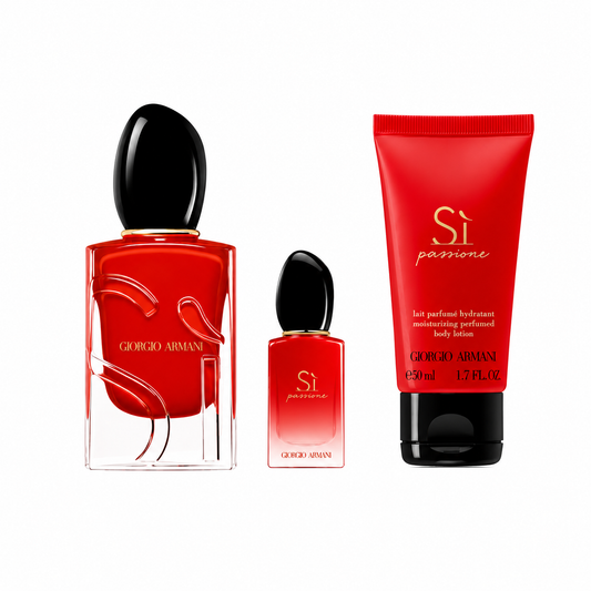 Giorgio Armani Sì Passione Eau de Parfum 3-Piece Gift Set – 50ml