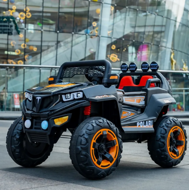 Children’s Four-Wheel Electric Beach Car – 12V7 Battery, Dual Motors, Remote Control & LED Lights (Ages 2–8)