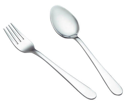 Westinghouse, Flatware Dinner Fork & Dinner Spoon Set of 12pcs, Service for 6 - WCCL7012