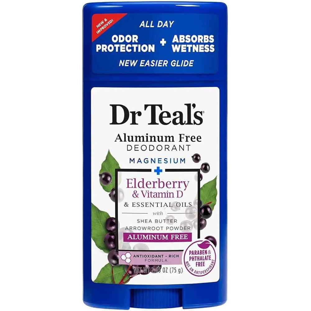 Dr. Teal’S Deodorant Eldrberry N Vitd 2.5Oz