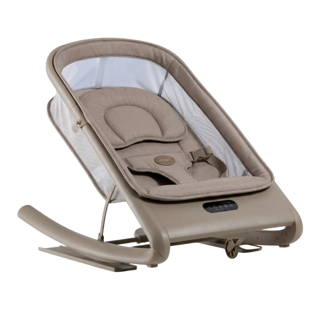 KIDILO E09 Smart Baby Bouncer – 3-in-1 Adjustable Rocker with Bluetooth & Toy Bar