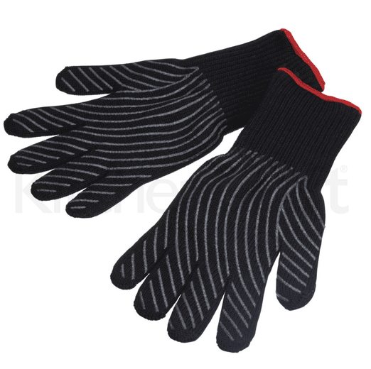 Kitchencraft, Professional Hd Gloves, Red And Black, Non Slip