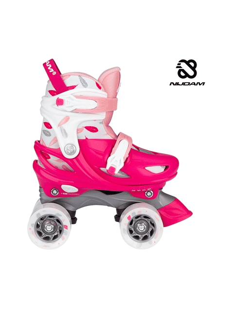 NIJDAM ROLLER SKATES ADJUSTABLE - FEATHER DROPS