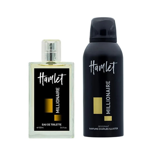 Hamlet Millionaire Gift Set for Men Eau de Toilette 100ml + Deodorant 150ml