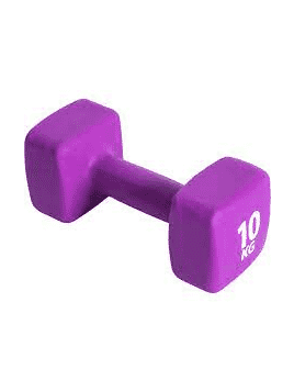 PURE2IMPROVE NEOPRENE DUMBBELL PCS 10 KG