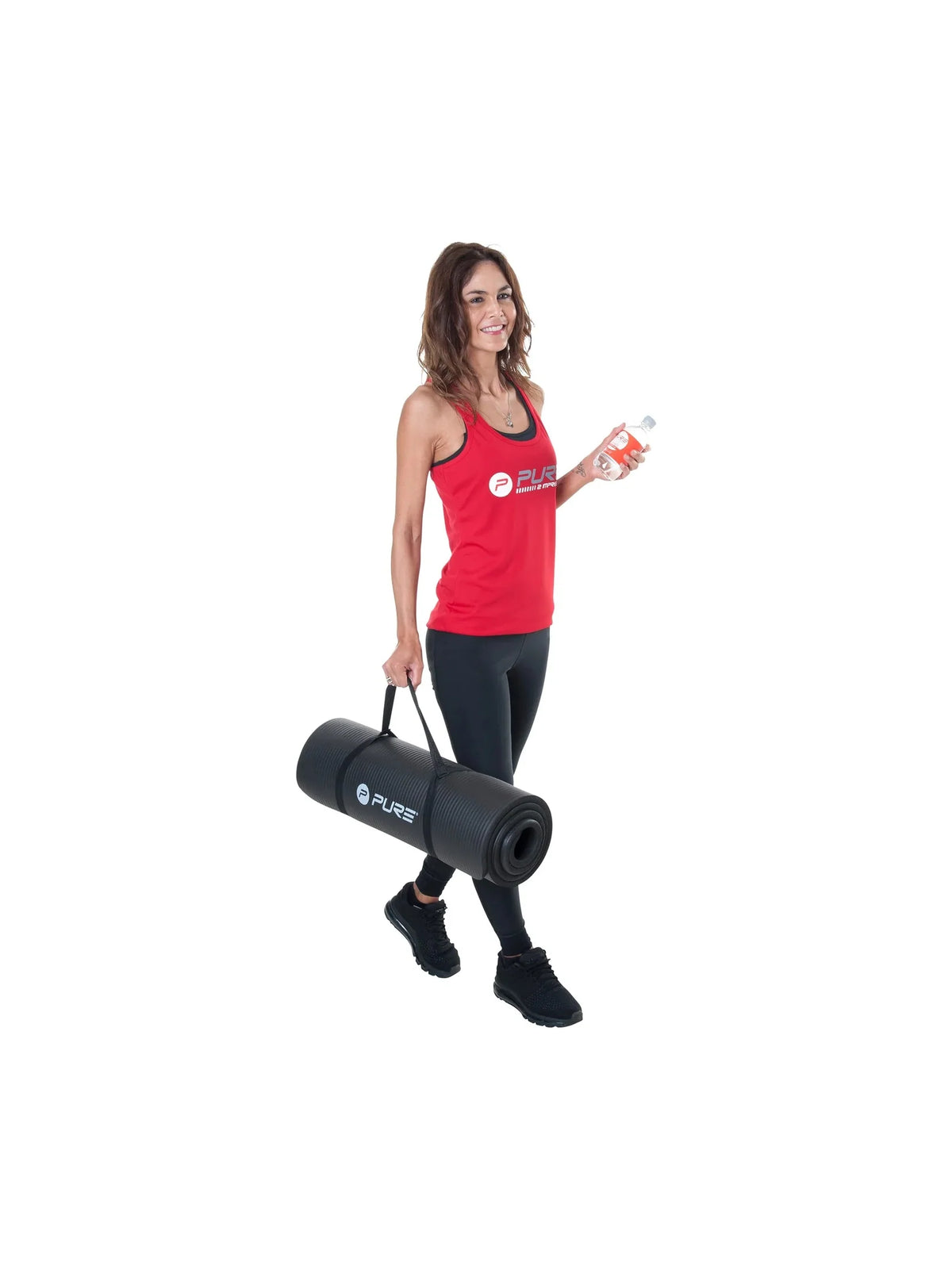 PURE2IMPROVE EXERCISE E MAT BLACK TPE