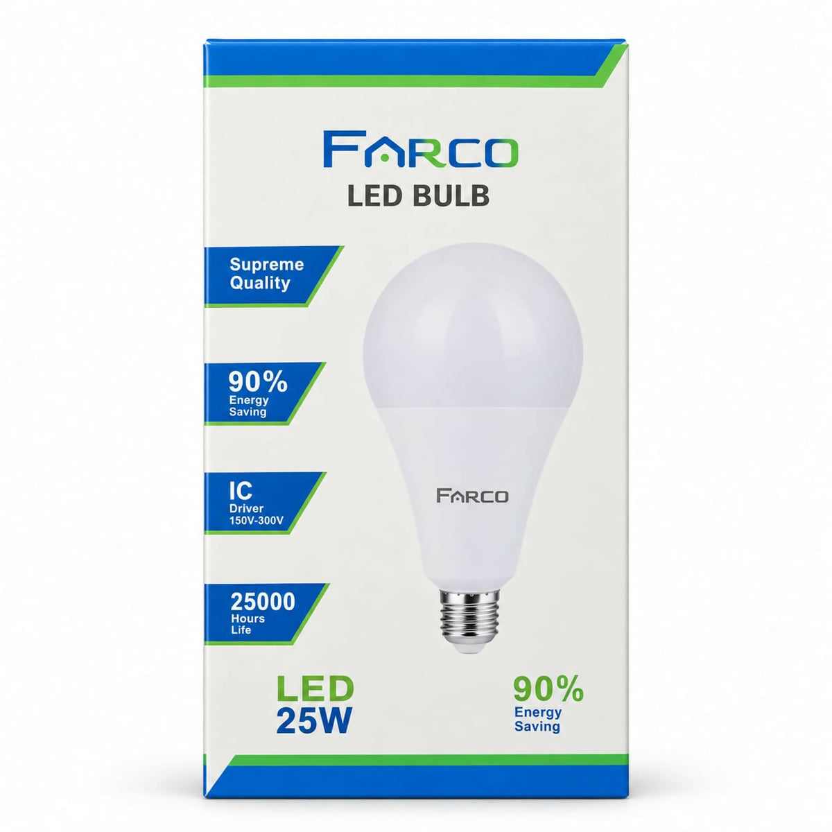 FARCO 25W LED Bulb – 4000K Neutral White