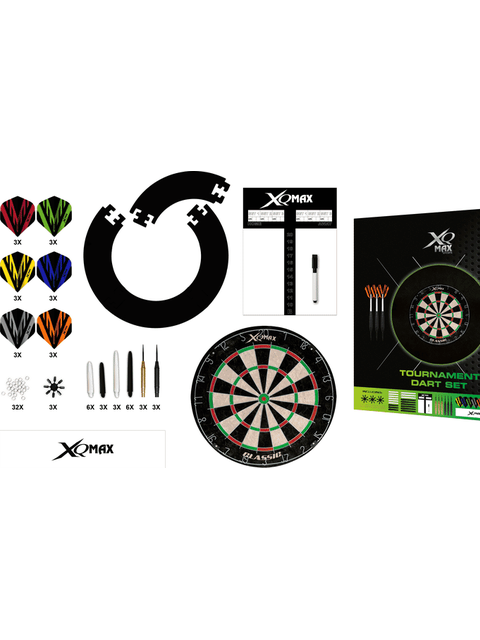 XQ MAX TOURNAMENT DARTSET BLACK