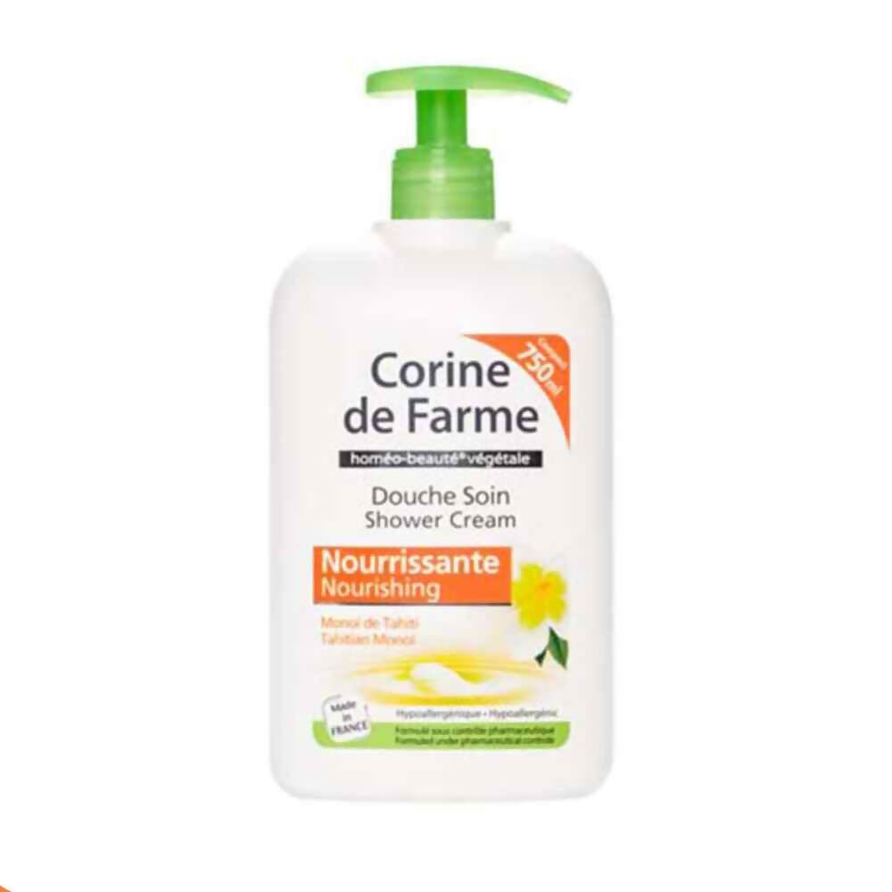 Corine De Farme Shower Cream Nourishing Tahitian Monoi 750ml