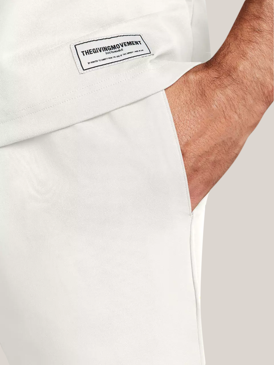 THE GIVING MOVEMENT COTTON LONG SHORTS