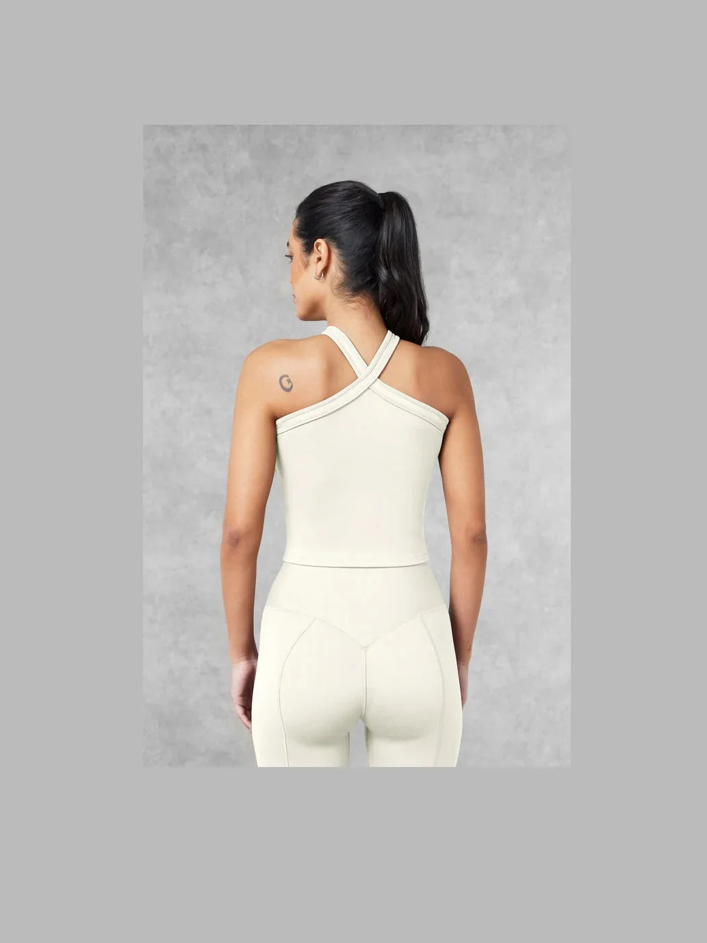THE GIVING MOVEMENT SOFTSKIN HALTER NECK TOP