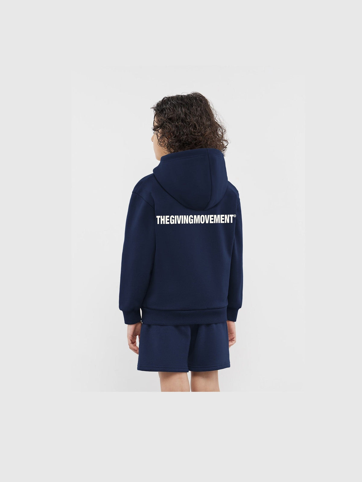 THE GIVING MOVEMENT KIDS COTTON ZIP HOODIE