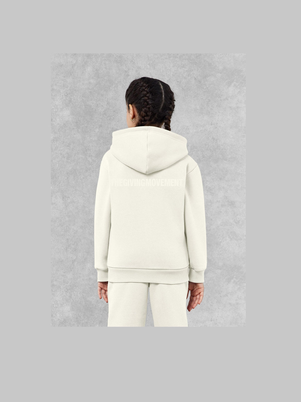 THE GIVING MOVEMENT KIDS COTTON ZIP HOODIE