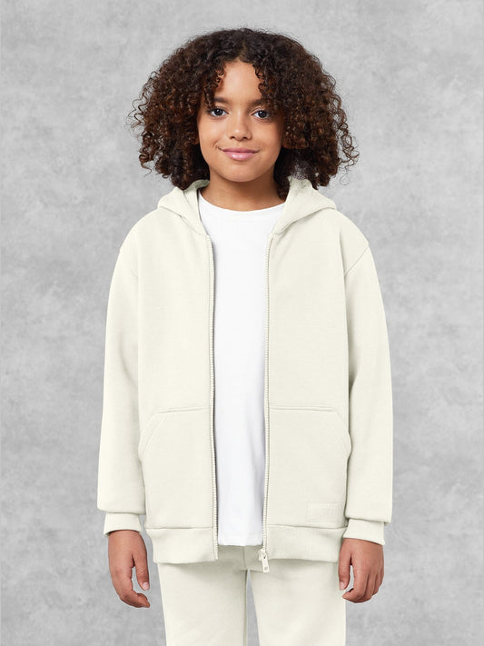 THE GIVING MOVEMENT KIDS COTTON ZIP HOODIE