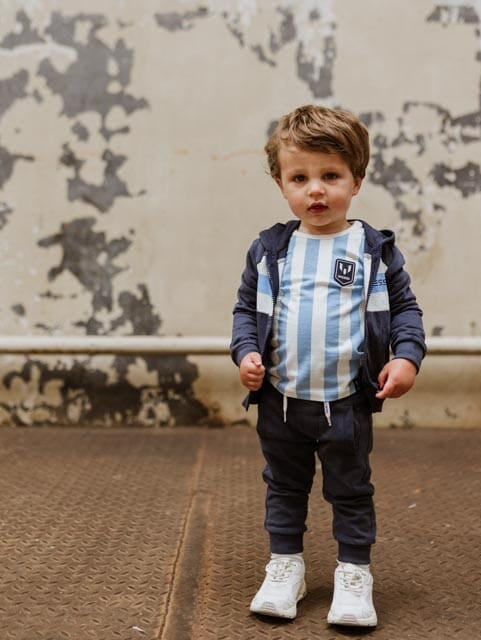 VG X MESSI 3 PCE BABYSUIT LS
