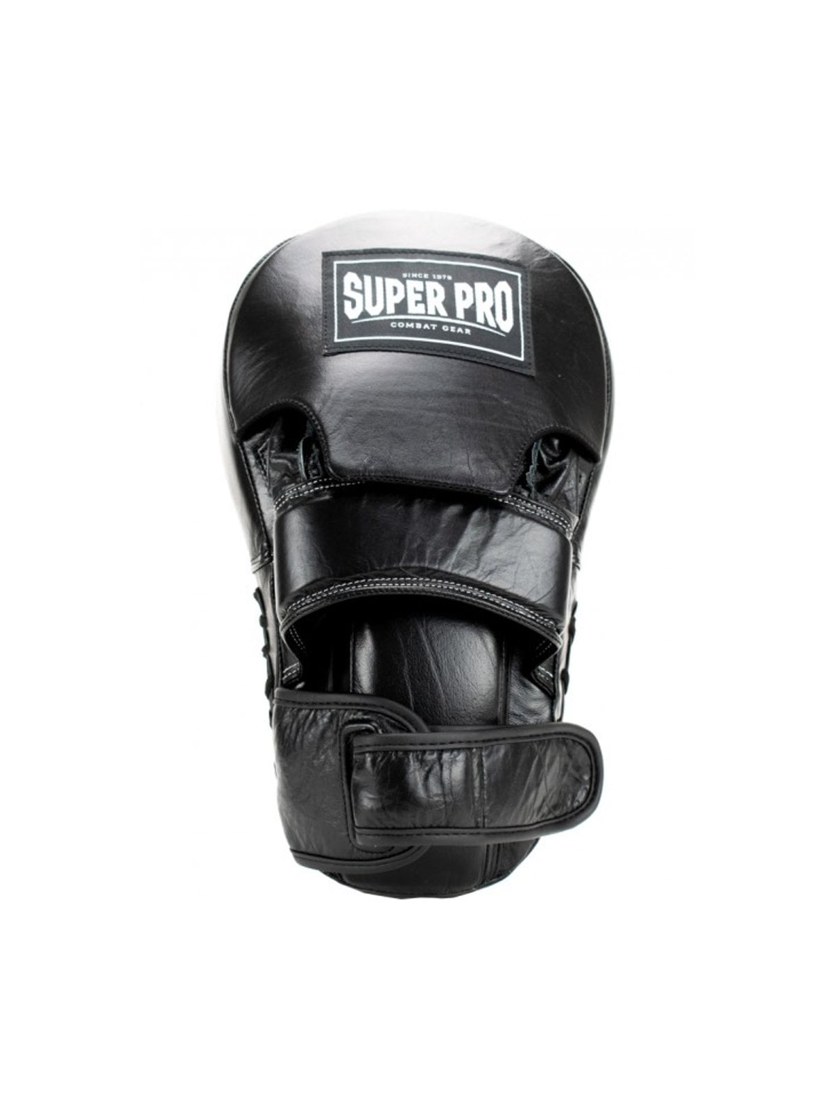 SUPER PRO COMBAT GEAR LEATHER LONG CURVED MITTS