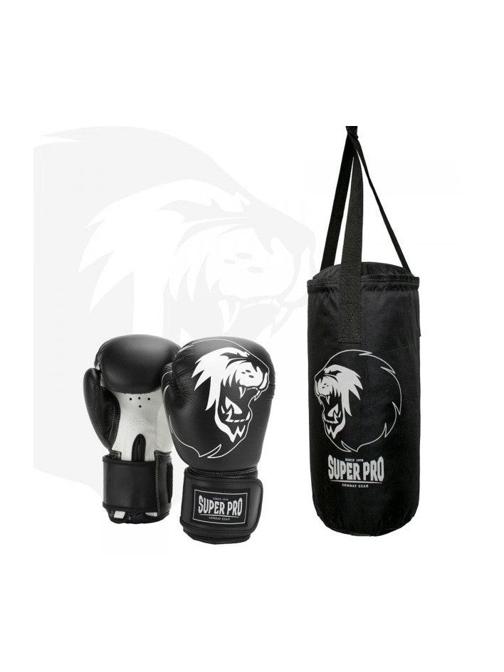 SUPER PRO COMBAT GEAR KIDS PUNCHING BAG SET