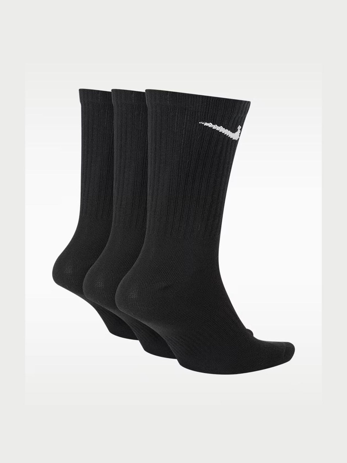 NIKE U NK EVERYDAY LTWT CREW 3PR - 132N