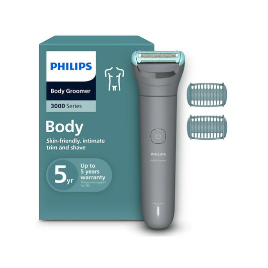 Philips, Body Groom, Wet And Dry, Cordless, Triple Protect Shave System 2MM 3MM, PHI-BG348015