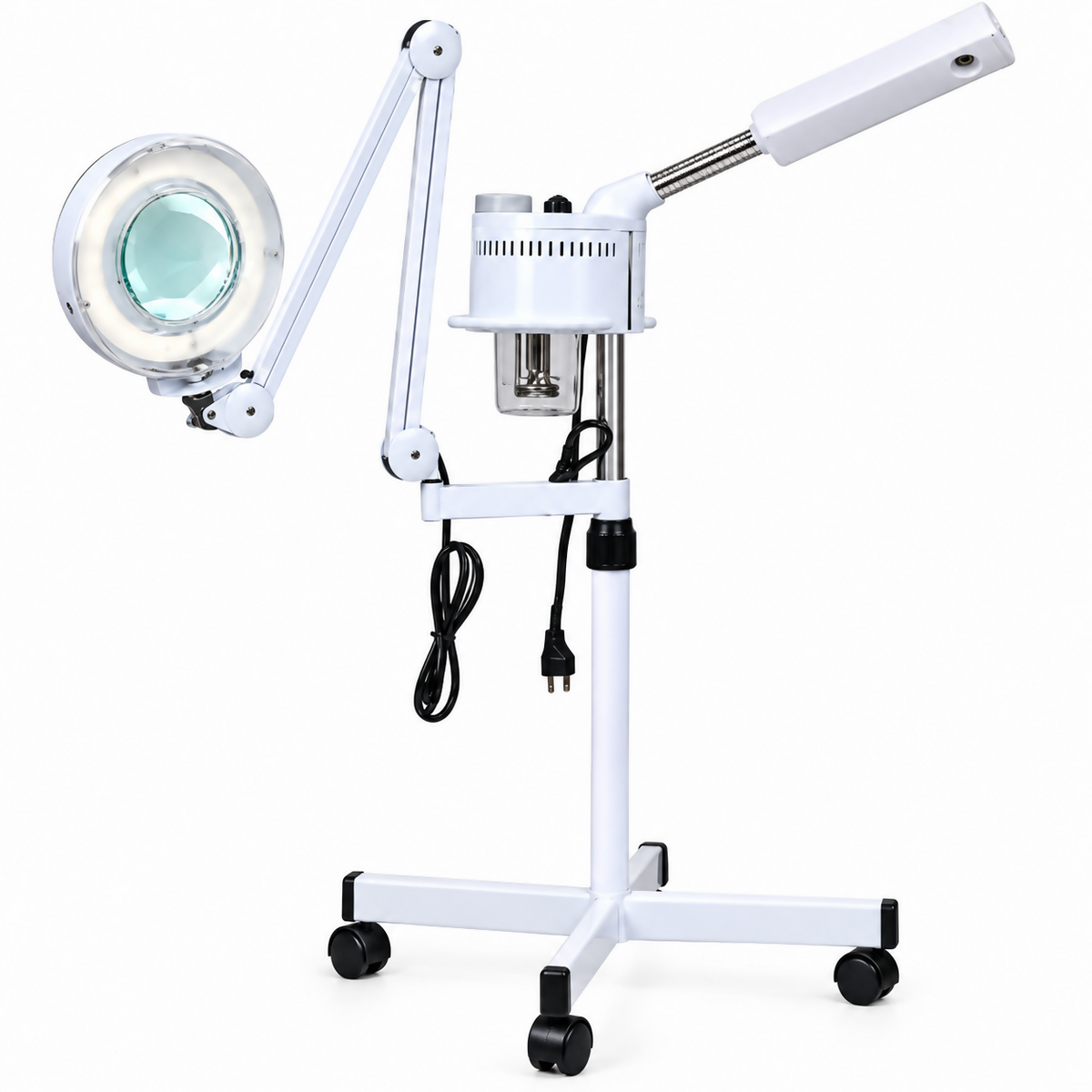 2-in-1 Facial Steamer with 5X Magnifying Lamp Salon Spa Beauty Clinic