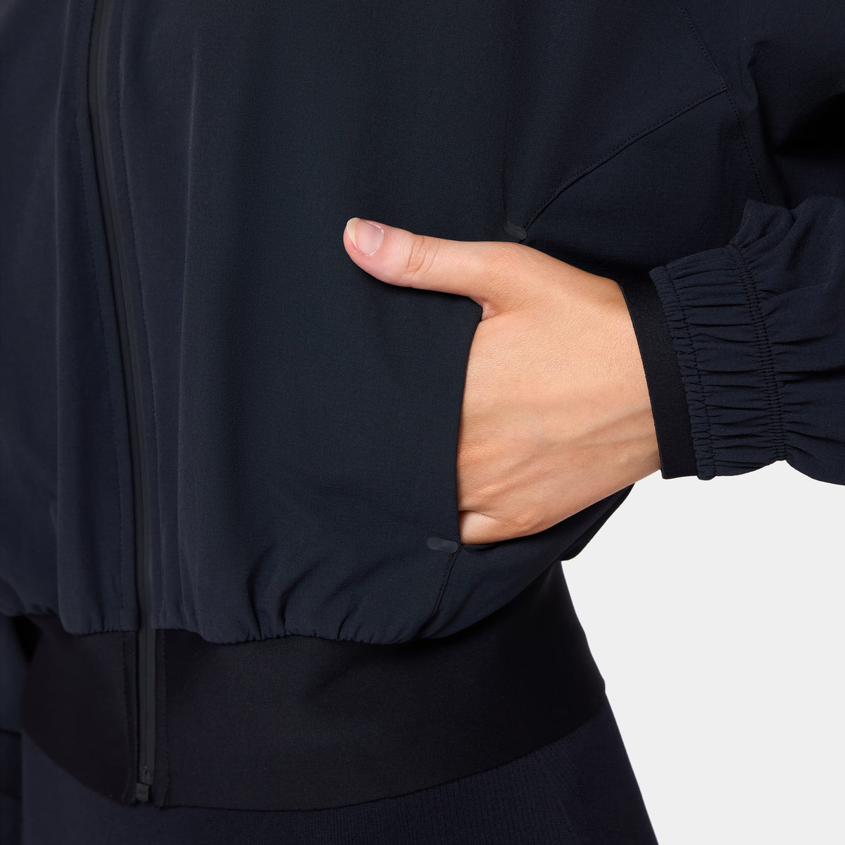 SQUATWOLF WOVEN CROP JACKET