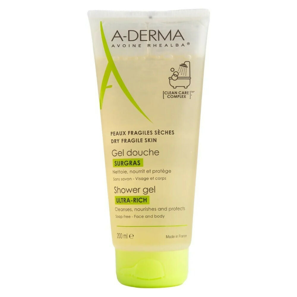Aderma Gel Douche Surgras 200Ml