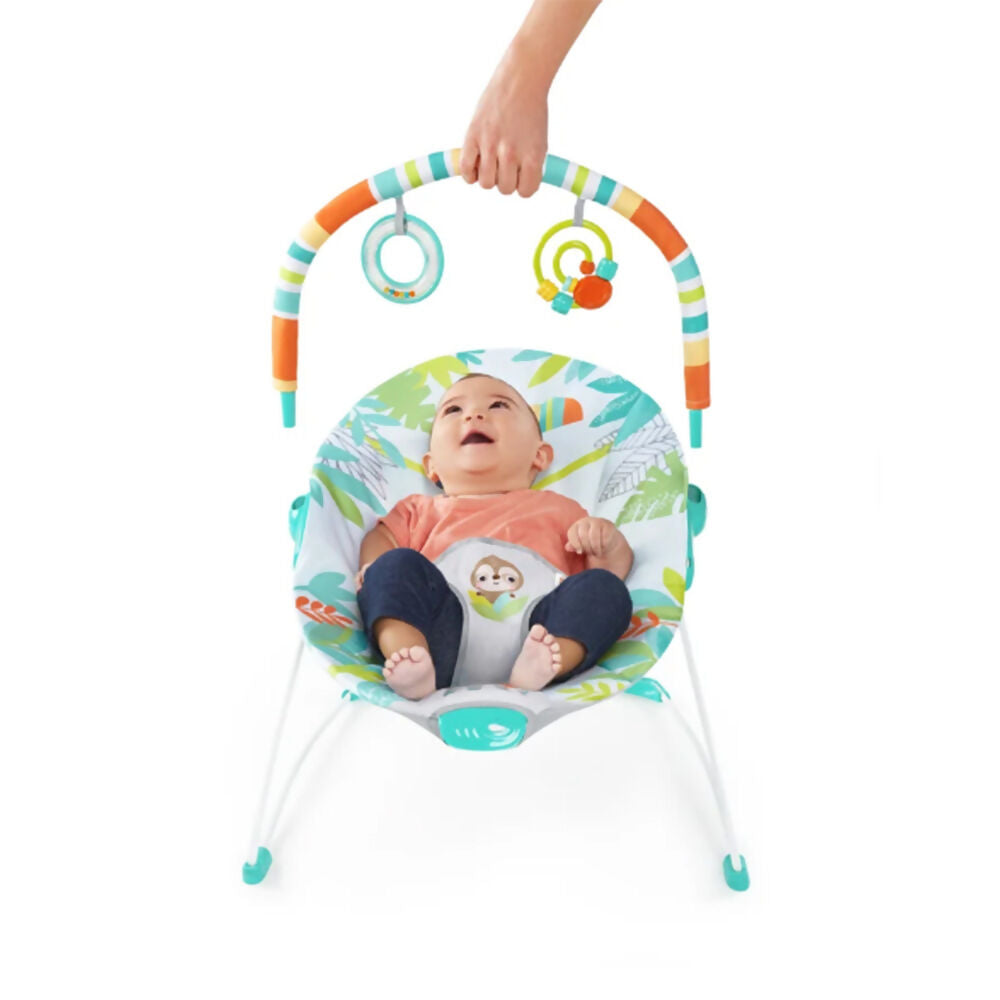 Baby Einstein Vibrating Bouncer: Rainforest Vibes, 12227