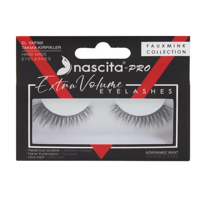 Nascita Extra Volume False Eyelashes With Glue 108